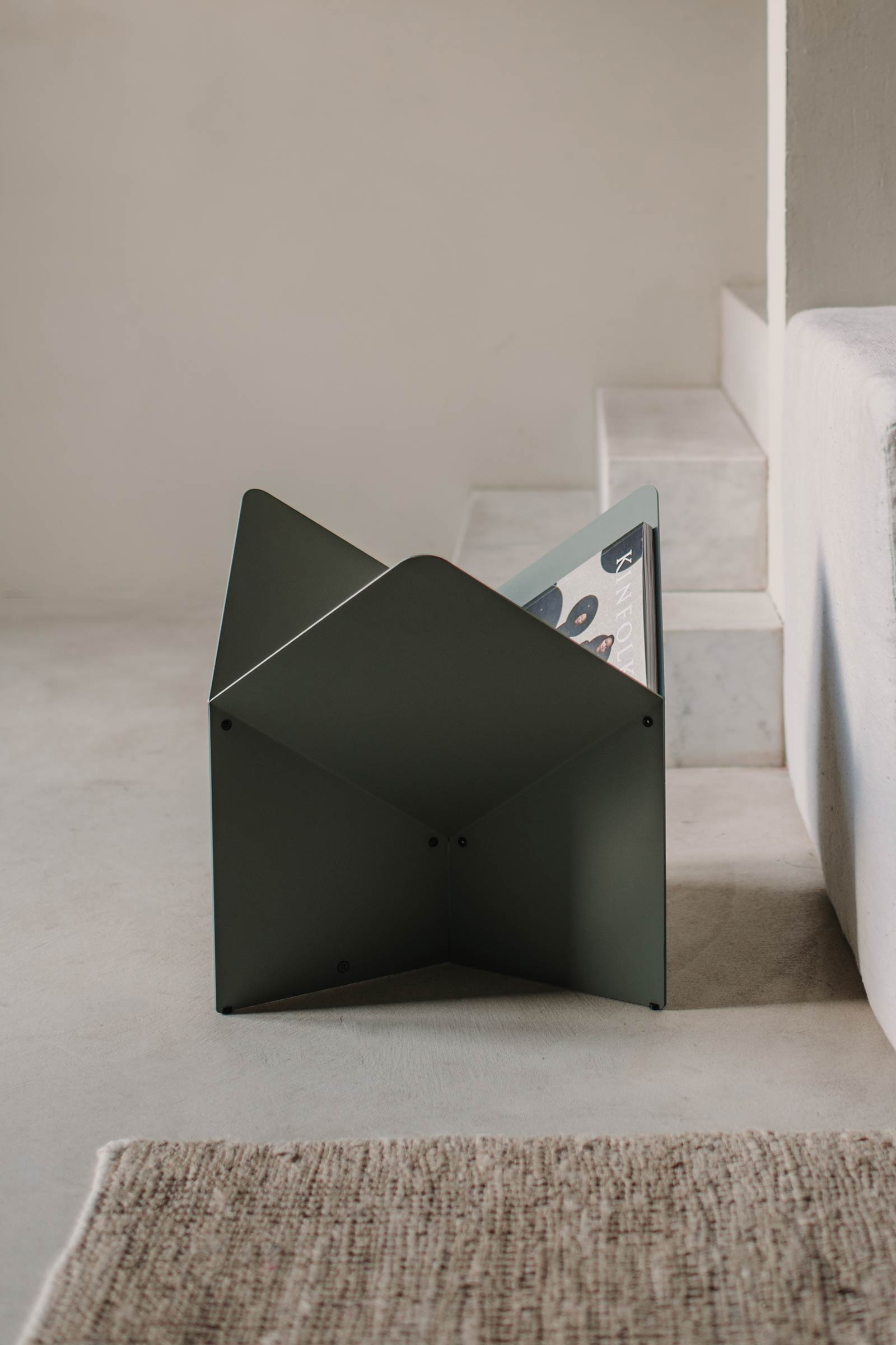 Afbeelding Record Cube °01 in Sage Green / Saliegroen