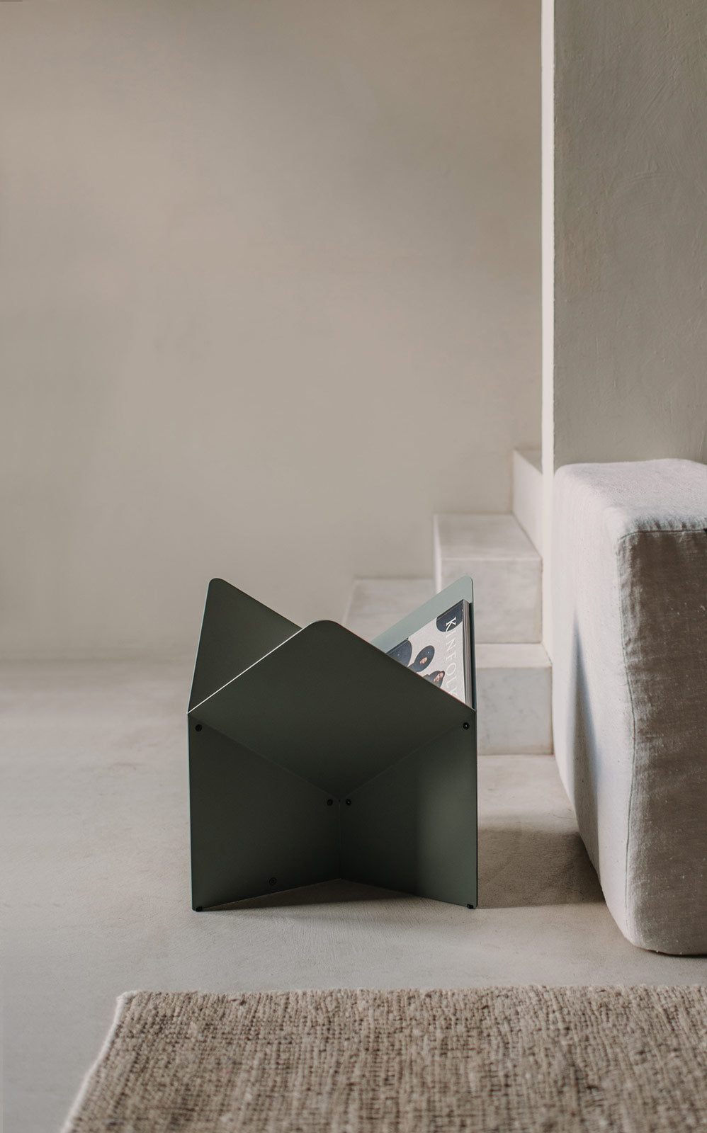 Afbeelding Record Cube °01 in Sage Green / Saliegroen